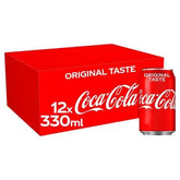 Coca-Cola Original Taste 12 x 330ml (Case of 2)  Adomoo